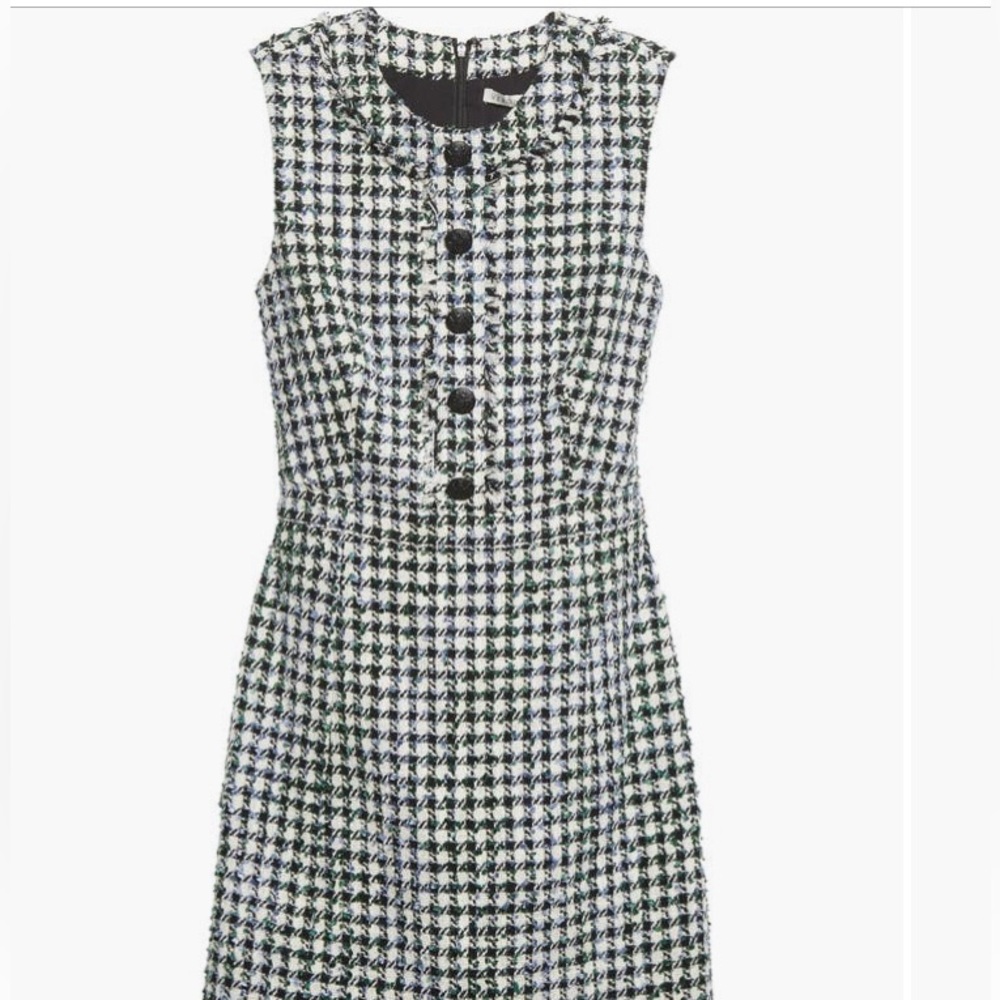 Veronica Beard Julie Sleeveless Tweed Dress